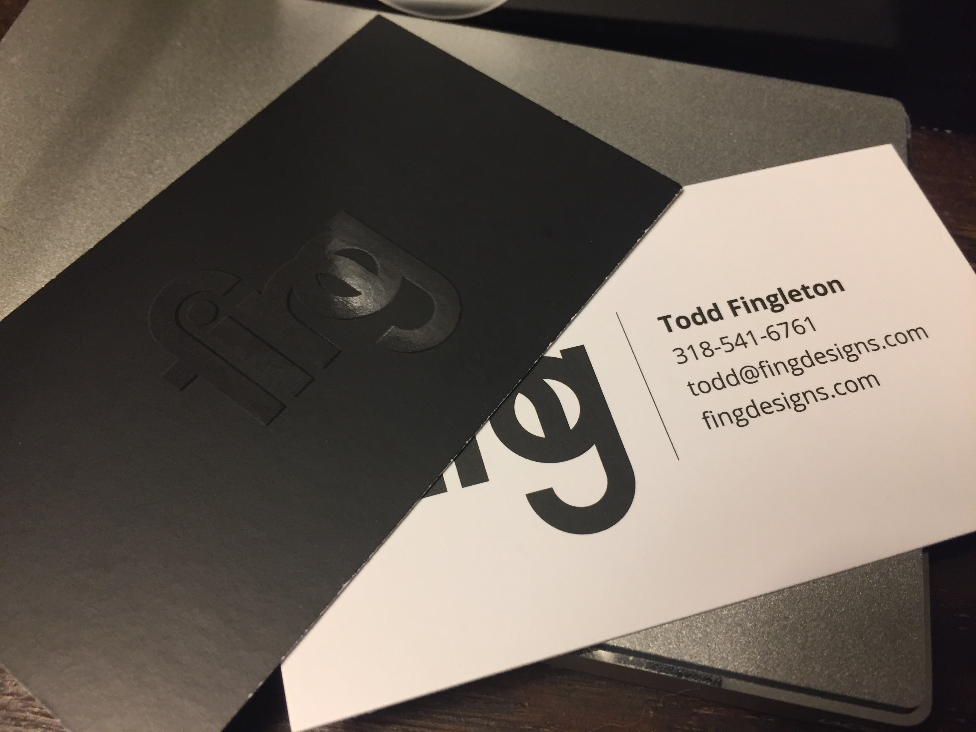 FING business card