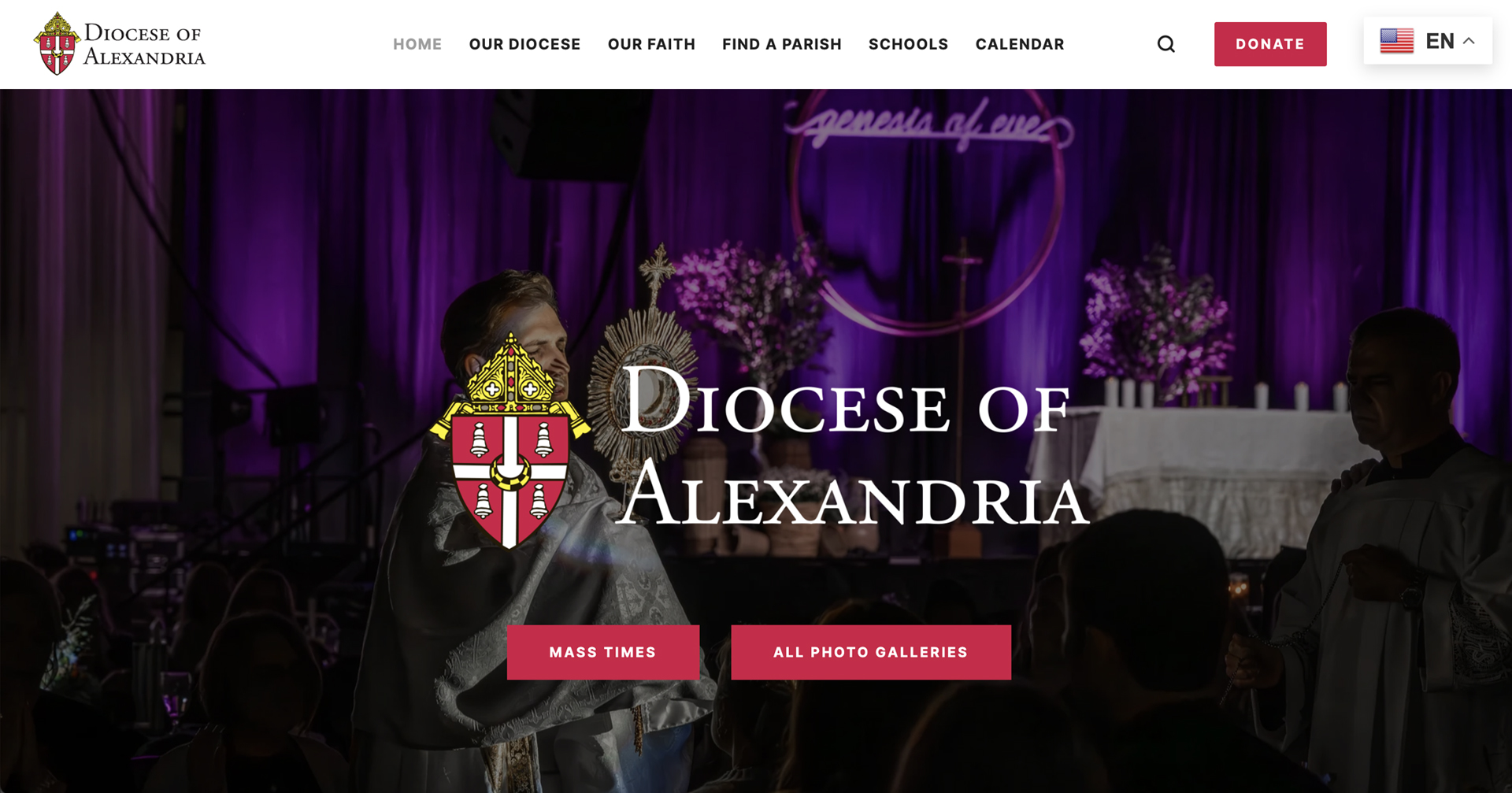 Diocese-website